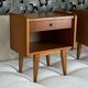Paire de chevets 1960