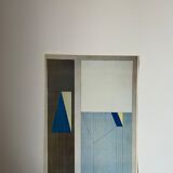 Vintage abstract art poster