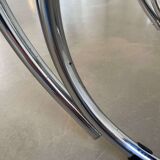 MR20 cantilever chairs, Mies van der Rohe, Fasem, 1970s