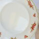 Set of 8 dessert plates opaline pink patterns Arcopal France Vintage