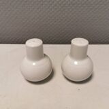 Bing and Grondahl (B&G) Salt and Pepper set No 531/541 model Casablanca estimated 1950s Denmark.
