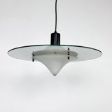 Postmodern Glass Italian Pendant, 1980s