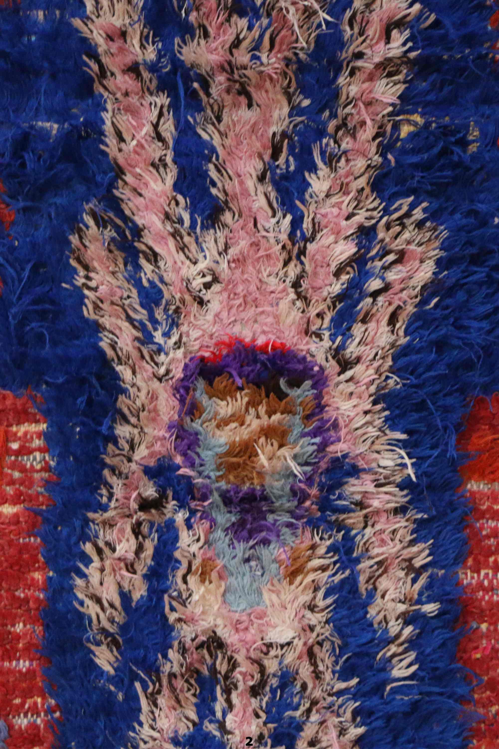 Moroccan berber carpet 77 x 210 cm