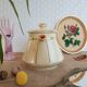 Old vintage ceramic tea and coffee maker