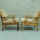 Scandinavian teak & velvet living room set, 1960s
