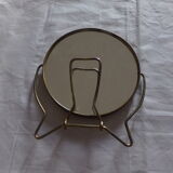 Standing mirror double sided and adjustable 15x16cm