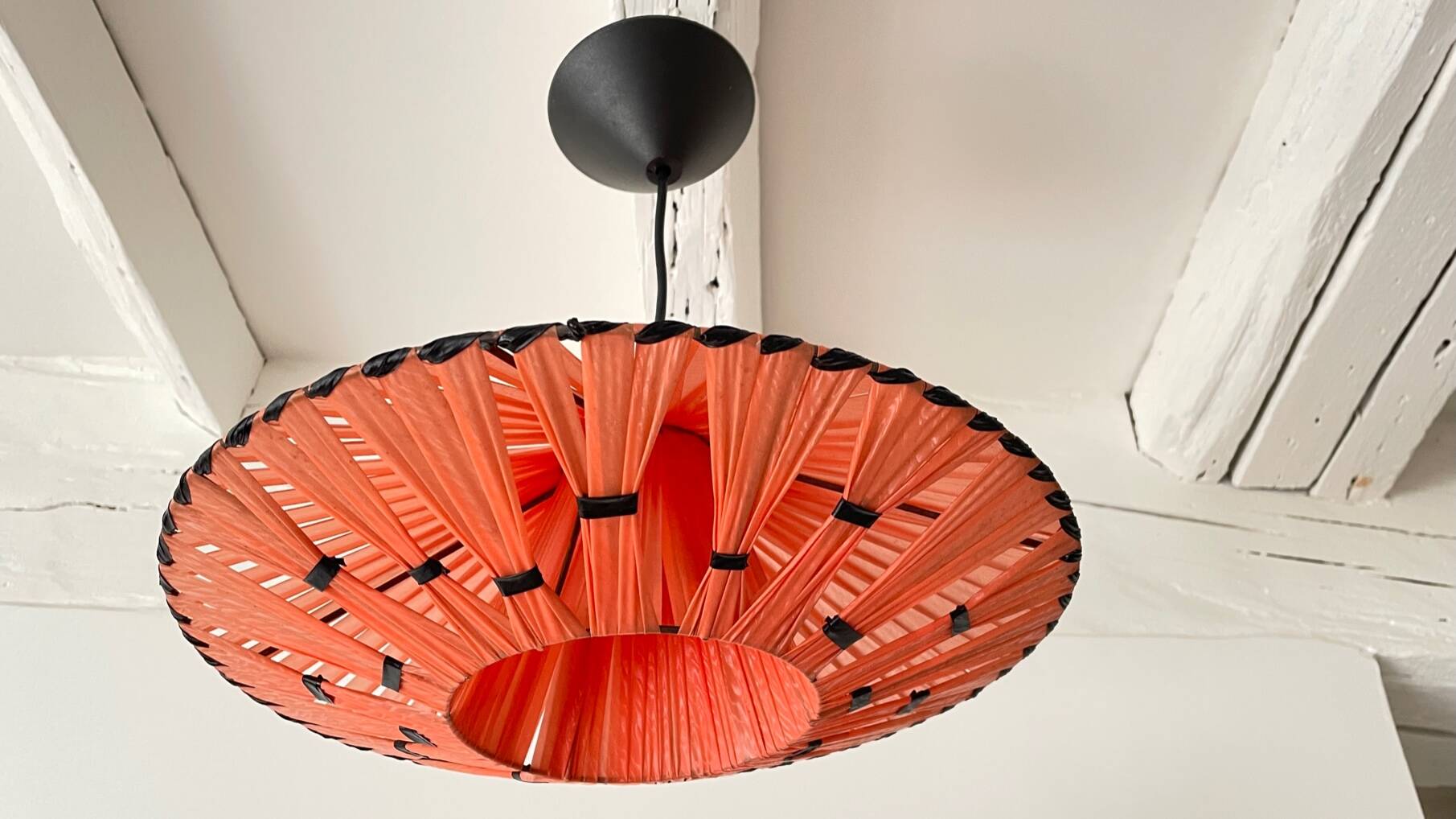 Geometric pendant light from the 50s