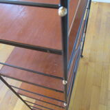 Vintage shelf on wheels 60s