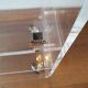 Marais International plexiglass hi-fi cabinet