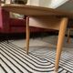 Table basse scandinave des années 80