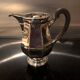 Silver metal tea service