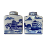 Pair of Chinese ginger pot