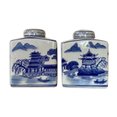 Paire de pot à gingembre chinois
