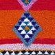 Moroccan berber carpet beni ouarain color 215x150 cm