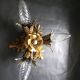 Gilded silver-plated Florentine ceiling lamps wall lamps Banci Florence