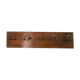 Coat rack with 5 hooks