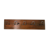 Coat rack with 5 hooks