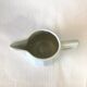 Apilco Bistro Pitcher and Cup Set, Antique White with Yellow and Green Trim