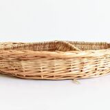 Rustic French Provence Wicker Basket Centerpiece / Vide-Poche – Mid 20th Century