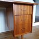 Bureau pieds compas années 60