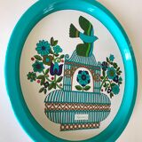 Plateau prefontaine vintage design 1970