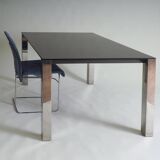 Dining table by Giovanni Offredi for Saporiti