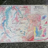 Ancienne carte MDI Moselle-France