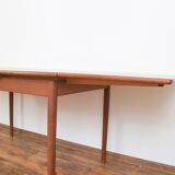 Danish teak extendable dining table