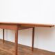 Danish teak extendable dining table