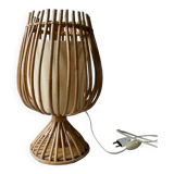 Rattan lamp from the 60s