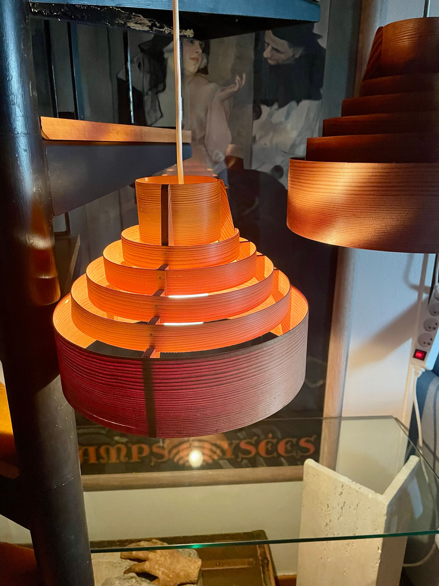 2 suspension designs by Hans Agne Jakobson 1919-2009 Sweden