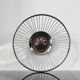 Designer metal fruit bowl