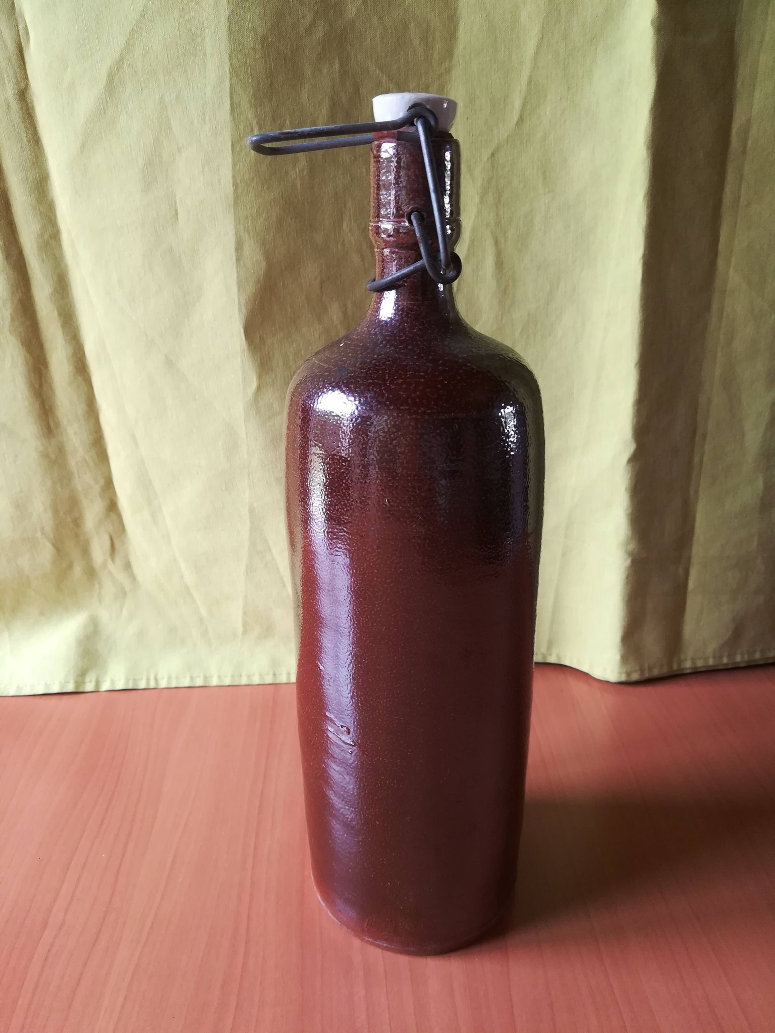 Vintage stoneware bottle