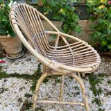 Rattan armchair for vintage children