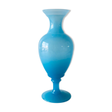 Blue opaline vase