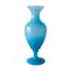 Blue opaline vase