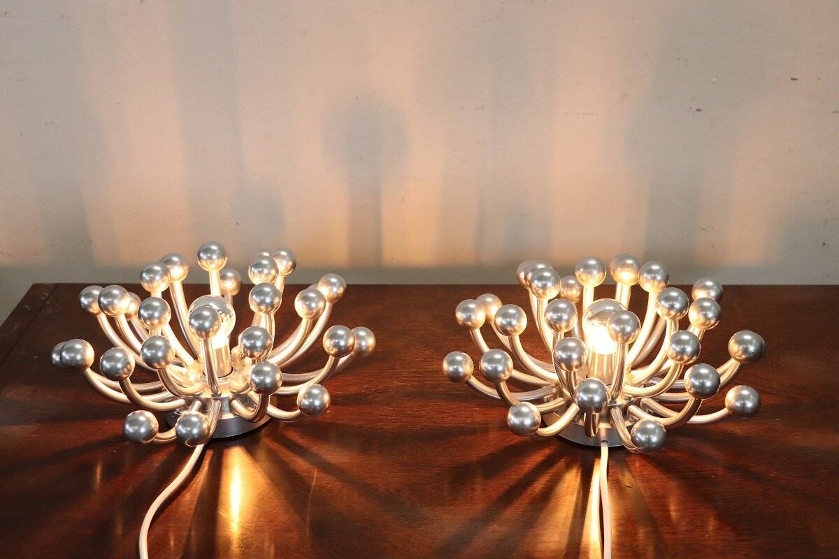 Table Or Wall Lamps By Studio Tetrarch For Valenti, 1970s, Set Of 2