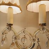 Bohemian glass lamp