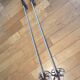 Paire de bâton de ski vintage L=129cm