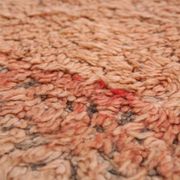 Peach Vintage Moroccan Rug 183 x 274 cm, Berber Wool Rug, Bohemian Rug