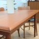 Teak dining table