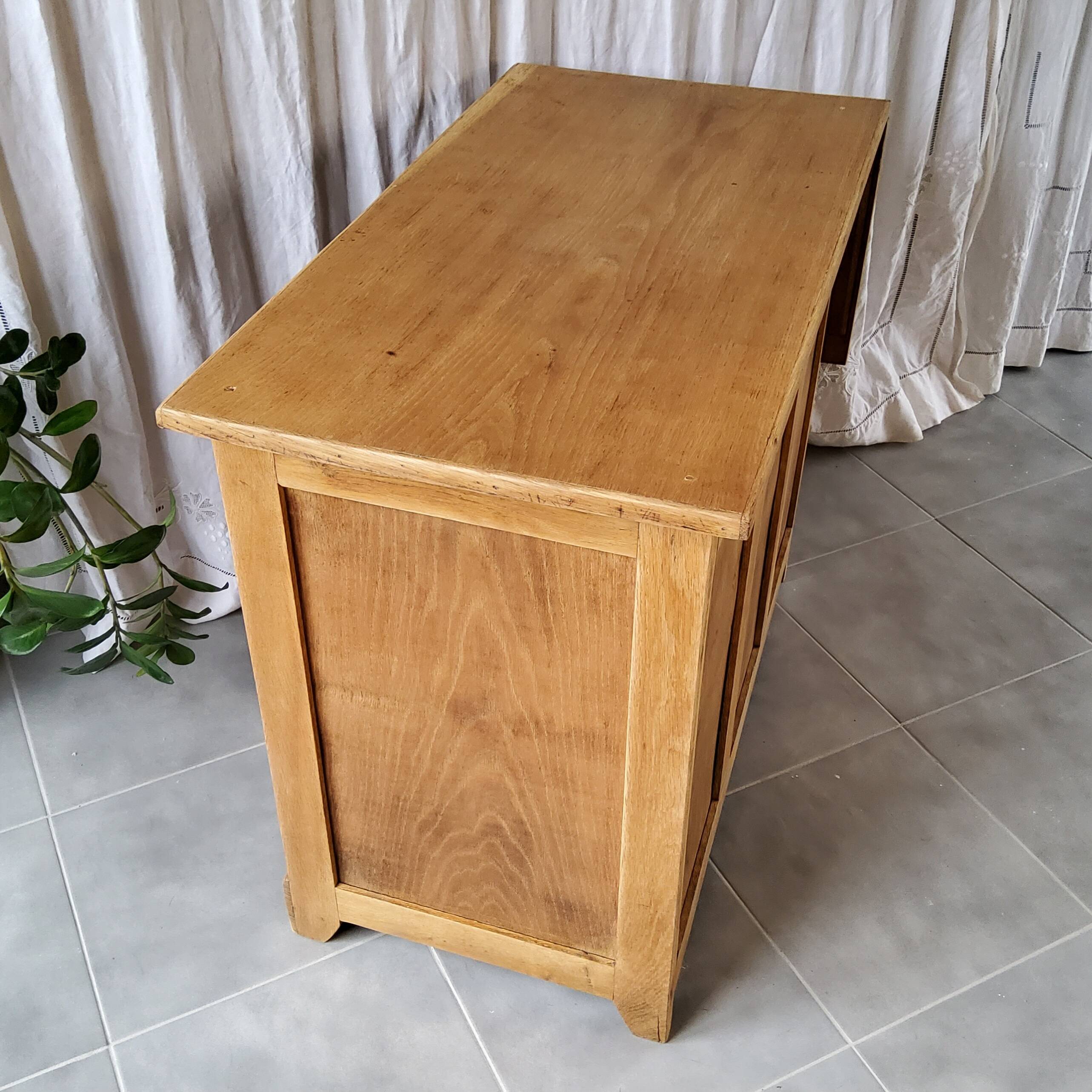 40s/50s desk with curtain