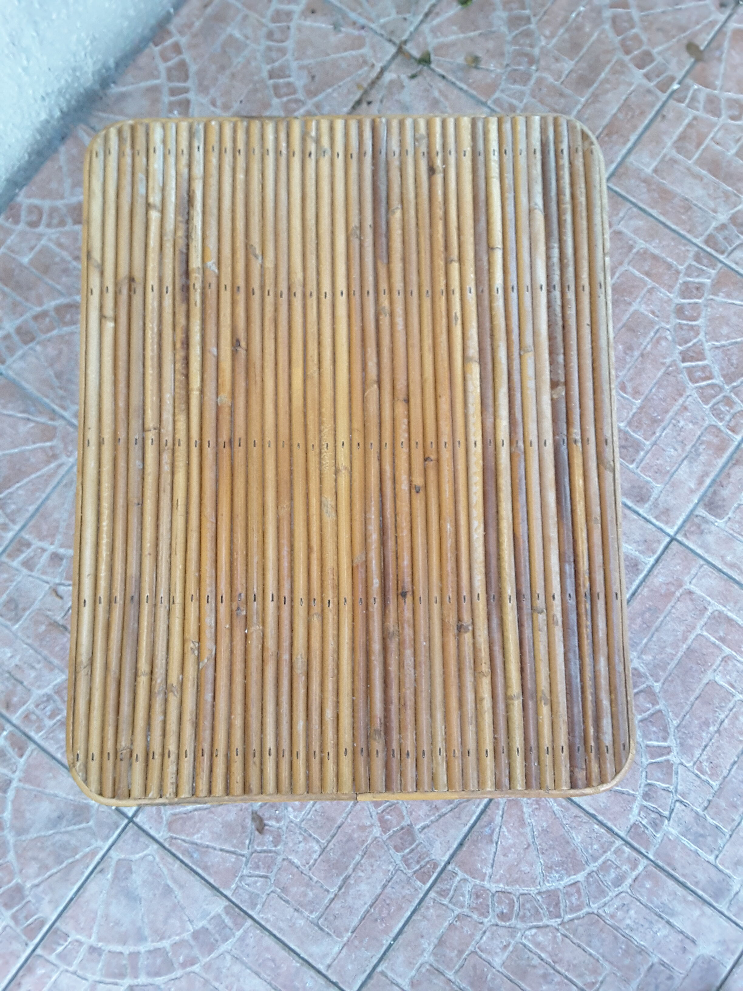 Rattan magazine door