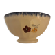 Bol Digoin décor fleurette