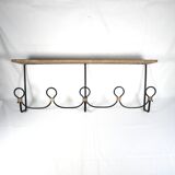 Coat rack shelf 1940 1950