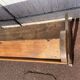 Oak church pew