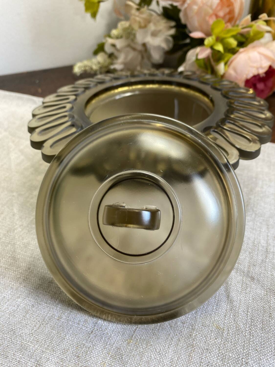 Verlys France Art Deco Candy Dish