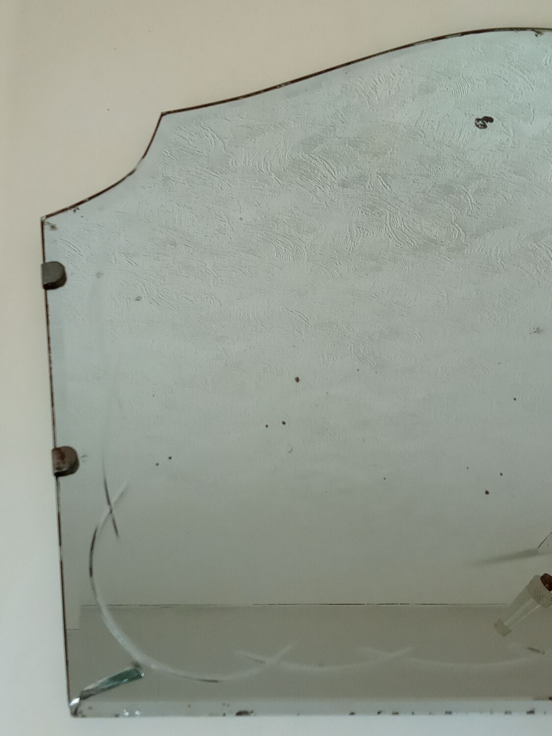 Vintage beveled mirror 60×42 cm