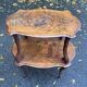 19th-century solid wood dessert table