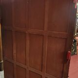 Importante Bibliothèque époque Art Déco en bois laqué et bronze doré